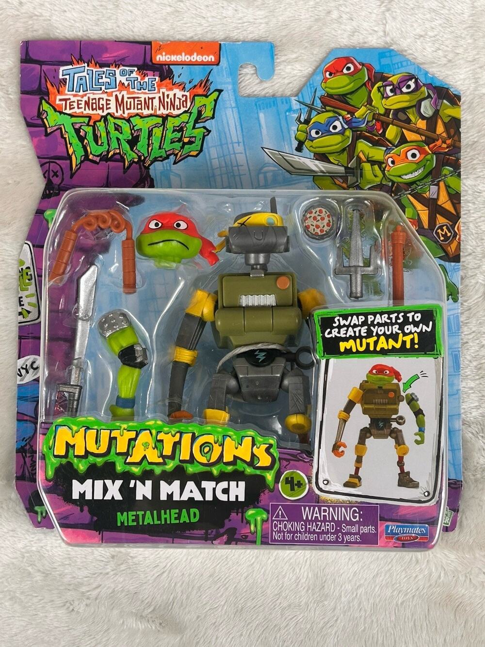 2024 Tales of the Teenage Mutant Ninja Turtles Mutations Mix 'N Match Metalhead